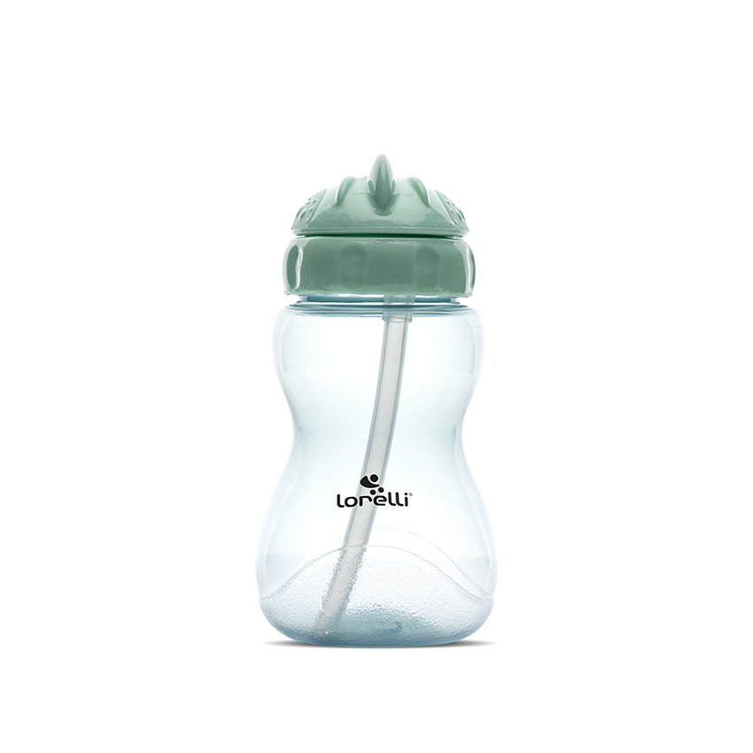10200330004 МИНИ СПОРТНА БУТИЛКА GREEN/BLUE със сламка - Image 1