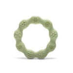 СИЛИКОНОВА ГРИЗАЛКА РИНГ NATURAL FRESH GREEN