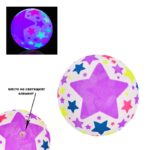 Топка с LED светлина /мека гума/