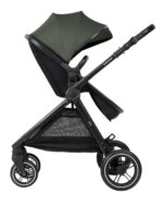 Комбинирана количка 3в1 с кош за новородено Ava Army Green - Image 6