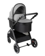 Комбинирана количка 3в1 с кош за новородено Ava Grey - Image 12