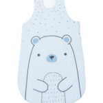 Летен спален чувал 6-18 месеца Bear with me Blue