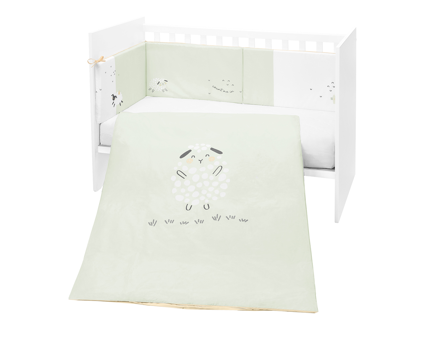 bedding_set_2pcs_sleepy_sheep_41101020125_2 Бебешки спален комплект 2 части EU style 60/120 Sleepy Sheep - Image 1