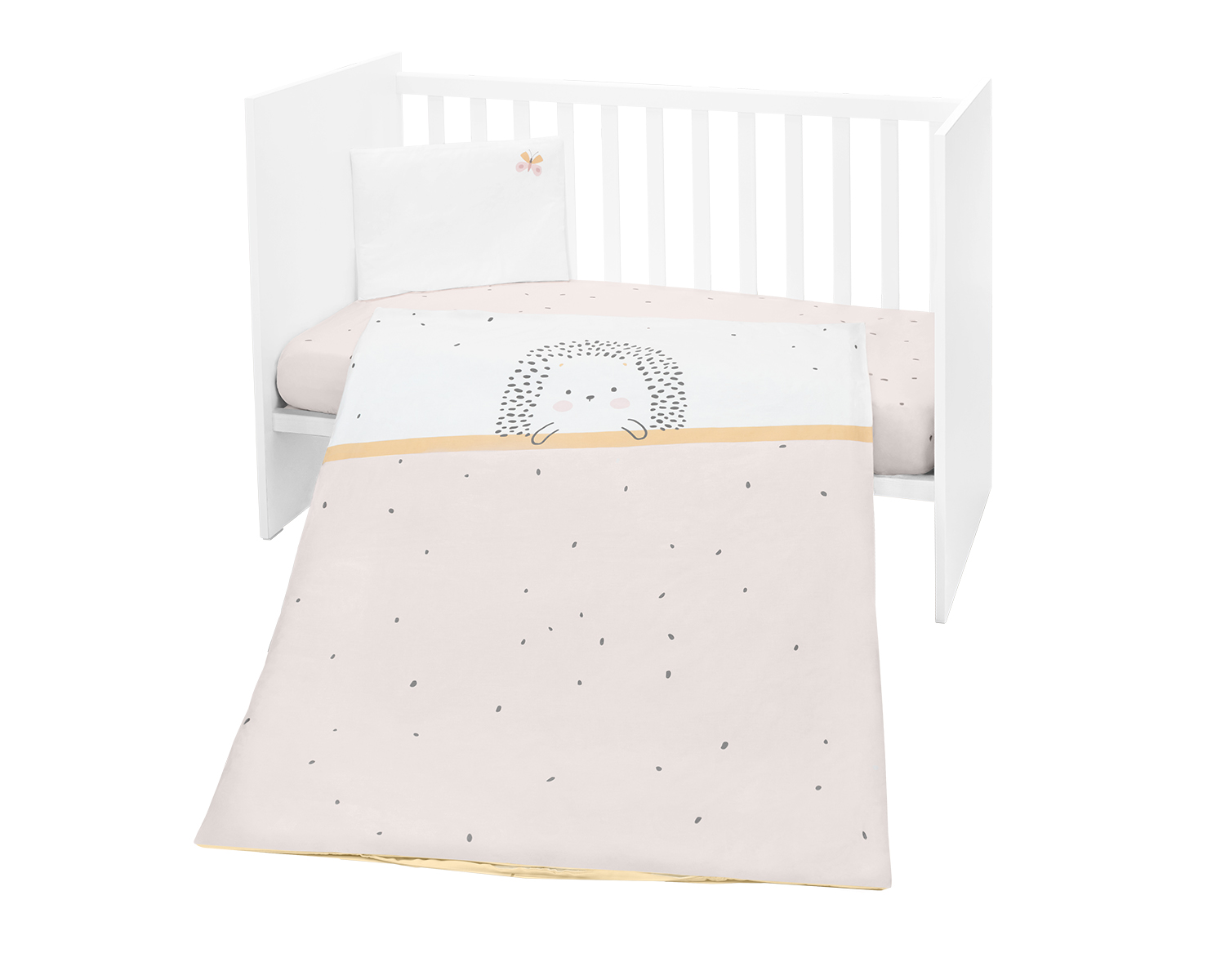 bedding_set_3_5pcs_hedge-hugs_41101030182_41101050070_5 Бебешки спален комплект 5 части Hedge-hugs - Снимка