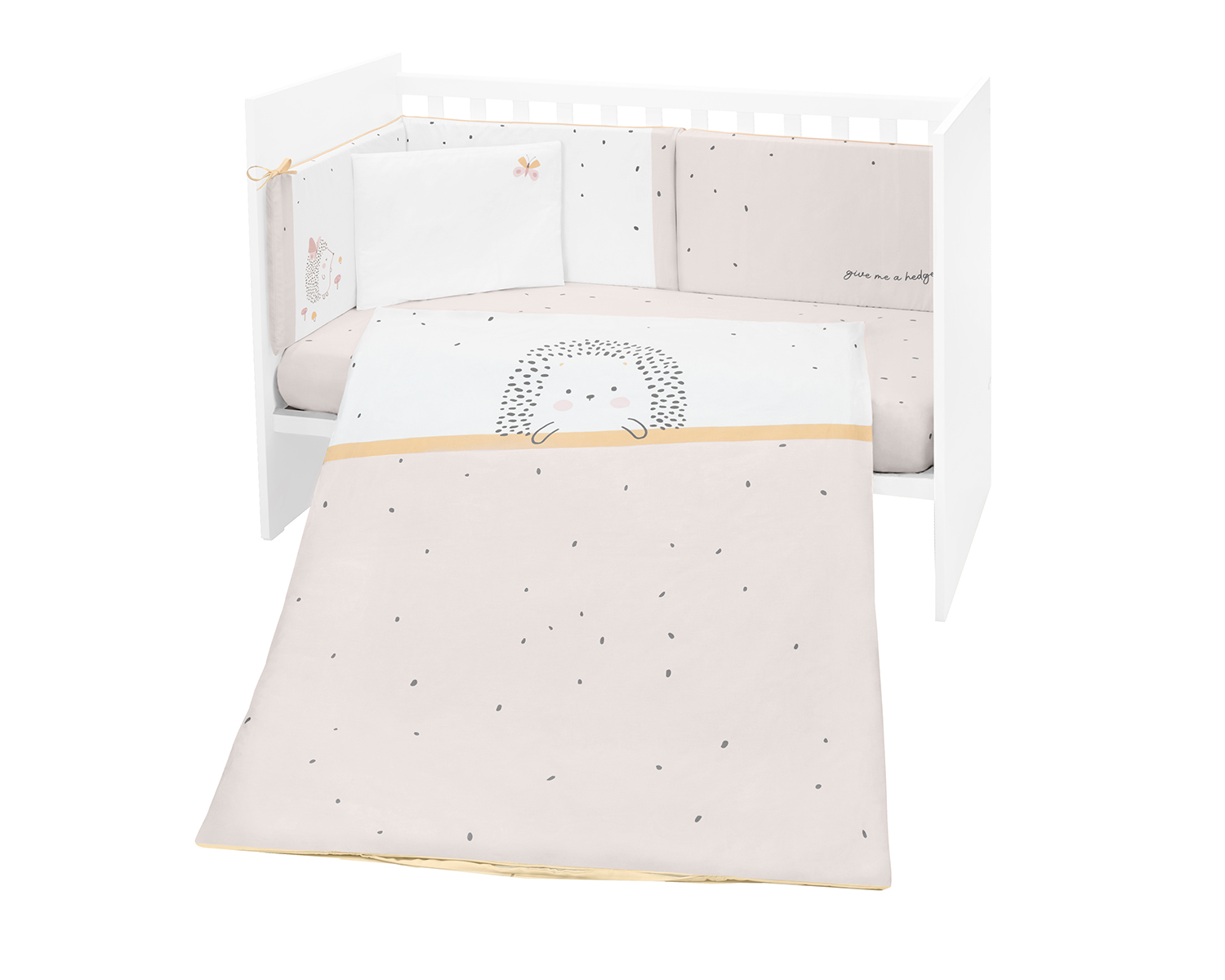 bedding_set_6pcs_hedge-hugs_41101060134_1 Бебешки спален комплект 6 части 70/140 Hedge-hugs - Image 1