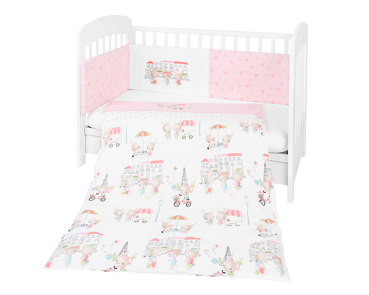 beddingset_dayinparis_2pcs_eu_41101020089_90_web_1 Бебешки спален комплект 2 части EU style 70/140 Day in Paris - Image 1