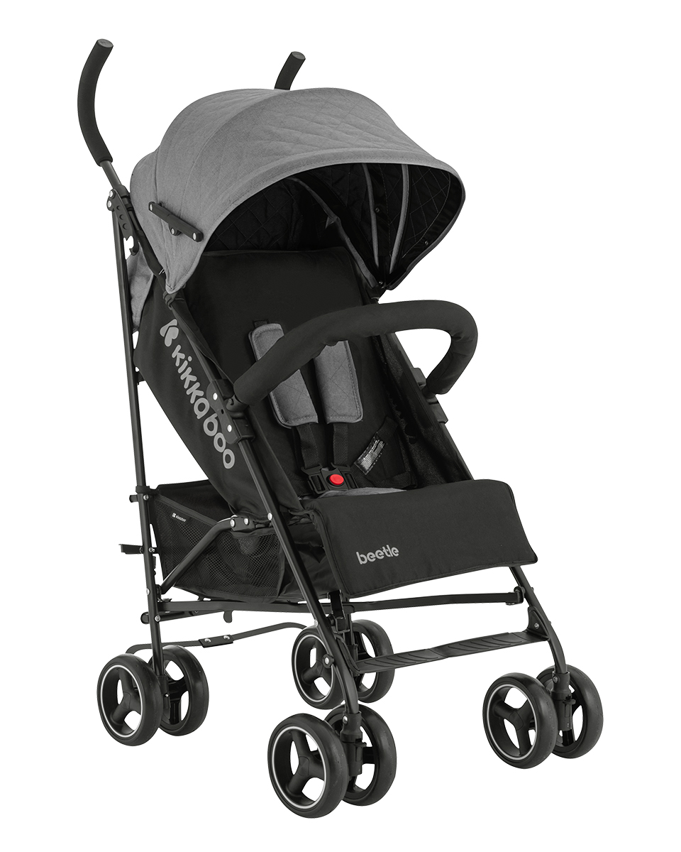 beetle_baby_pushchair_dark_grey_1__31001030173 Лятна количка Beetle Grey 2023 - Image 1