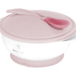 Купа с термо лъжица Pink