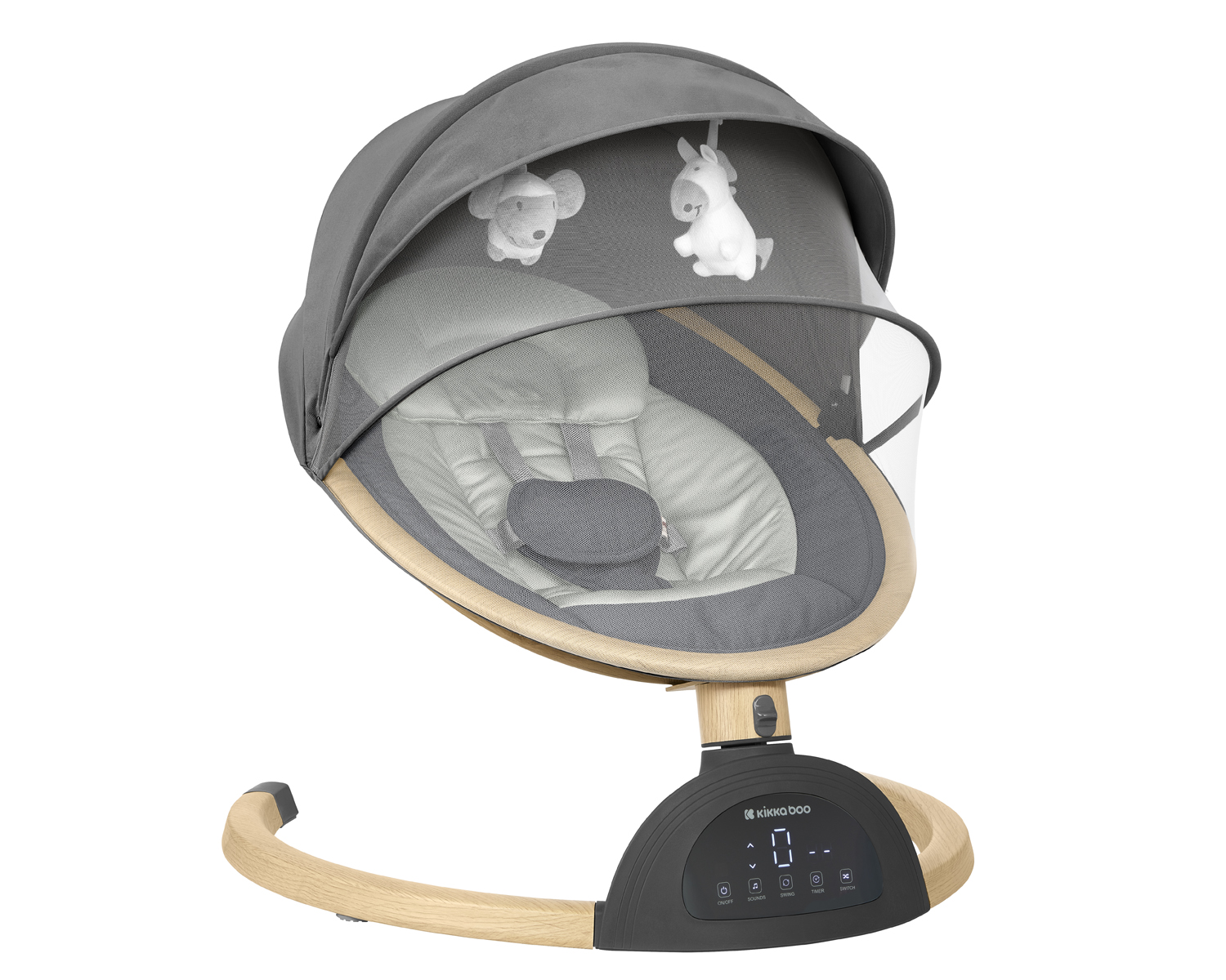 electrical-side-side-swing-ashlee-dark-grey-31005010071-1 Електрическа люлка Ashlee Dark Grey 2025 - Снимка