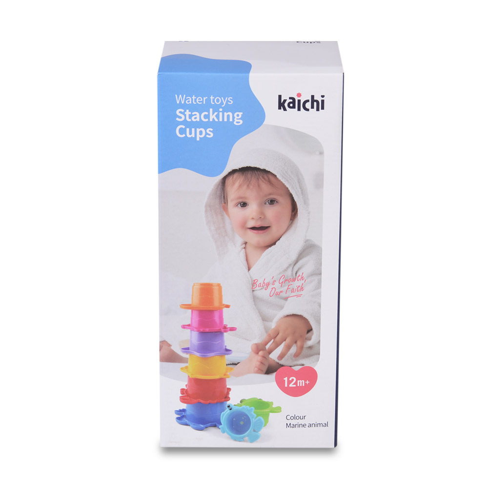 image Играчки за баня Stacking cups K999-203B - Image 1