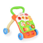 Играчка за прохождане Baby Piano Walker 999С зелен - Снимка