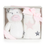 Бебешко одеяло 90/75 cm с играчка Unicorn Stars - Image 2