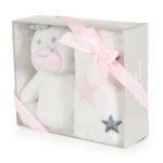 Бебешко одеяло 90/75 cm с играчка Unicorn Stars - Image 4