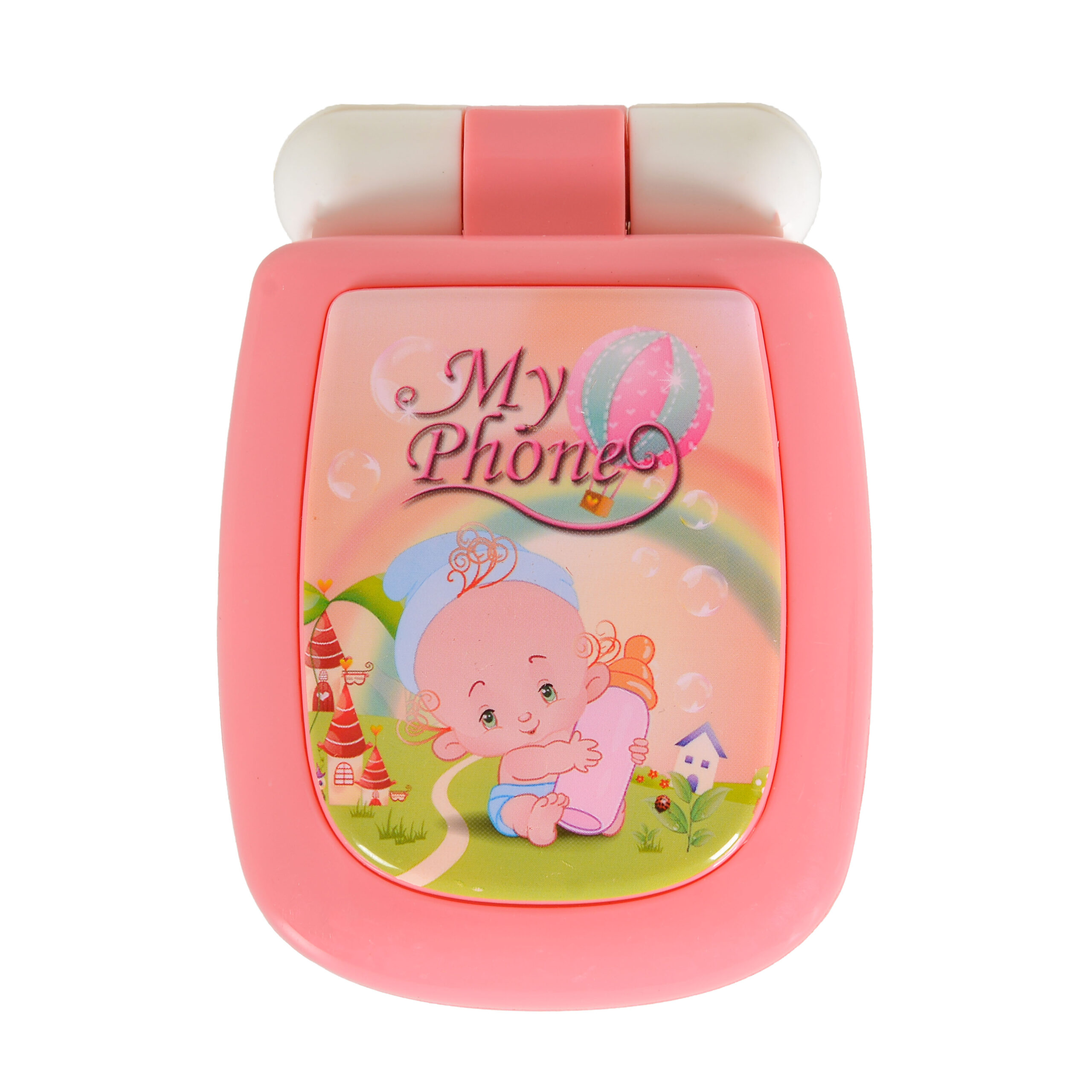 image Бебешки музикален телефон с капаче Pink K999-95G - Image 1