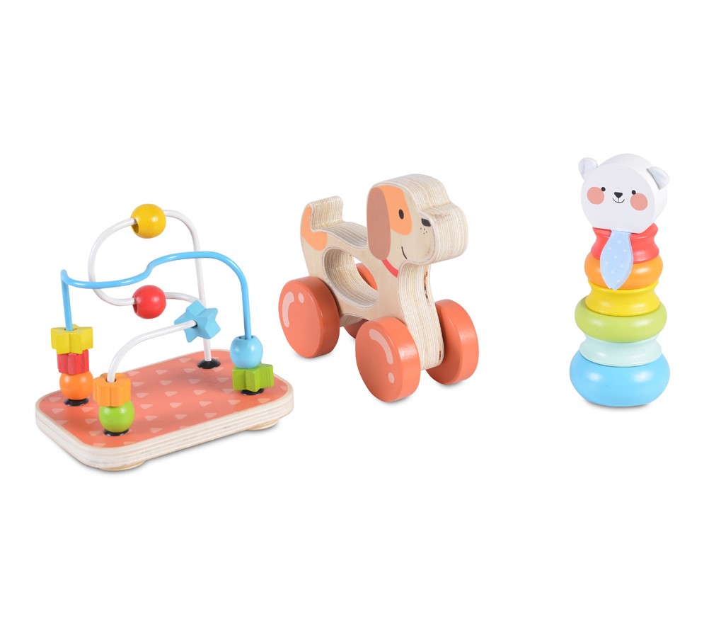 image Дървен сет с играчки 2203 - Image 1