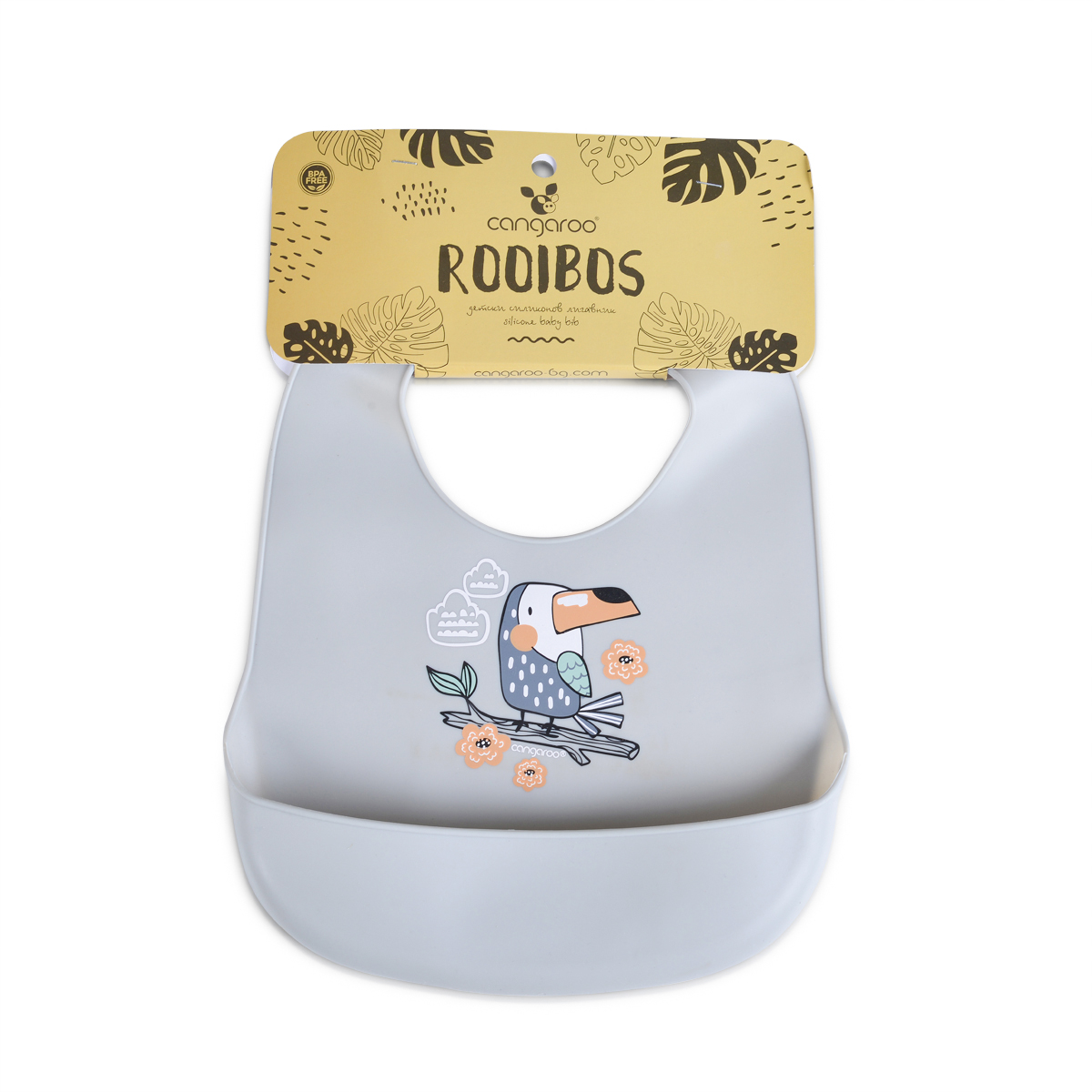 image Силиконов лигавник Rooibos 2001 сив - Image 1