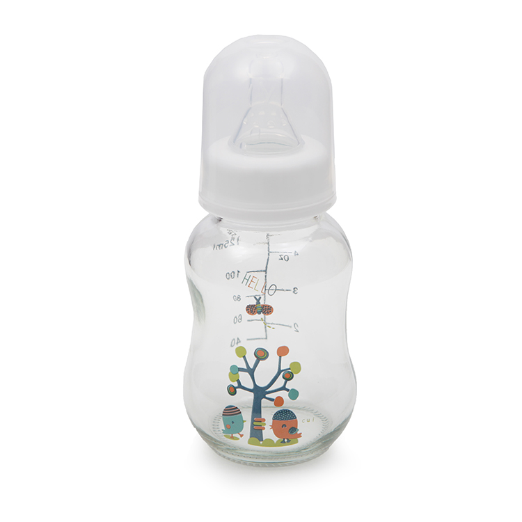image Стъклено стандартно шише 125 ml GB301 - Image 1
