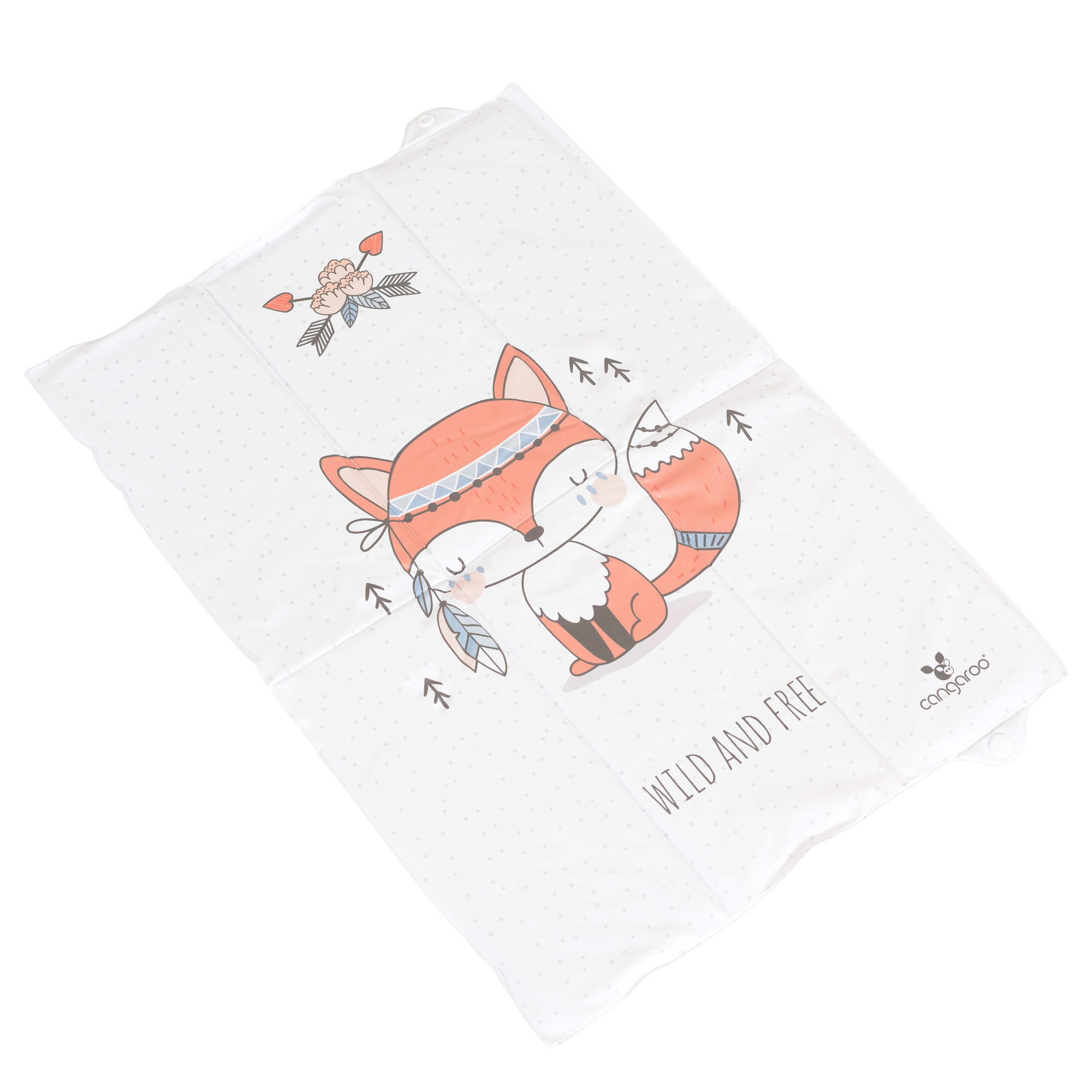 image Сгъваема подложка за повиване Wild and free-Fox - Image 1