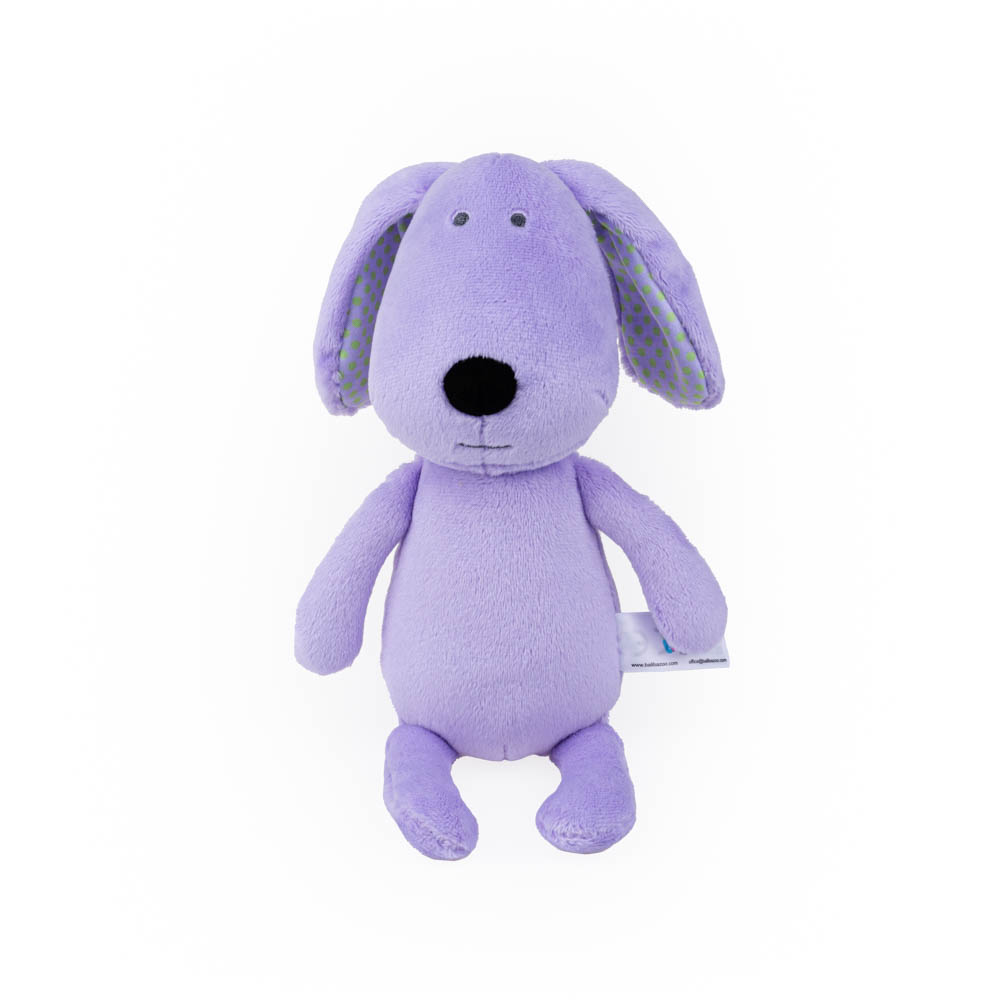 image Мека играчка За Гушкане Dog 28cm лилав 81992 - Image 1