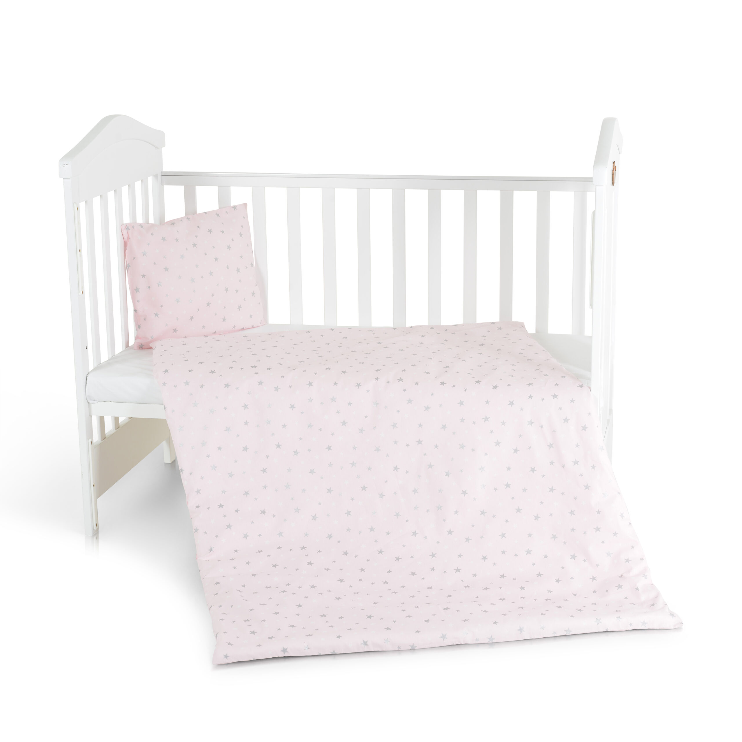 image Спален комплект 3 части 120/60 NOOK Pink stars - Image 1