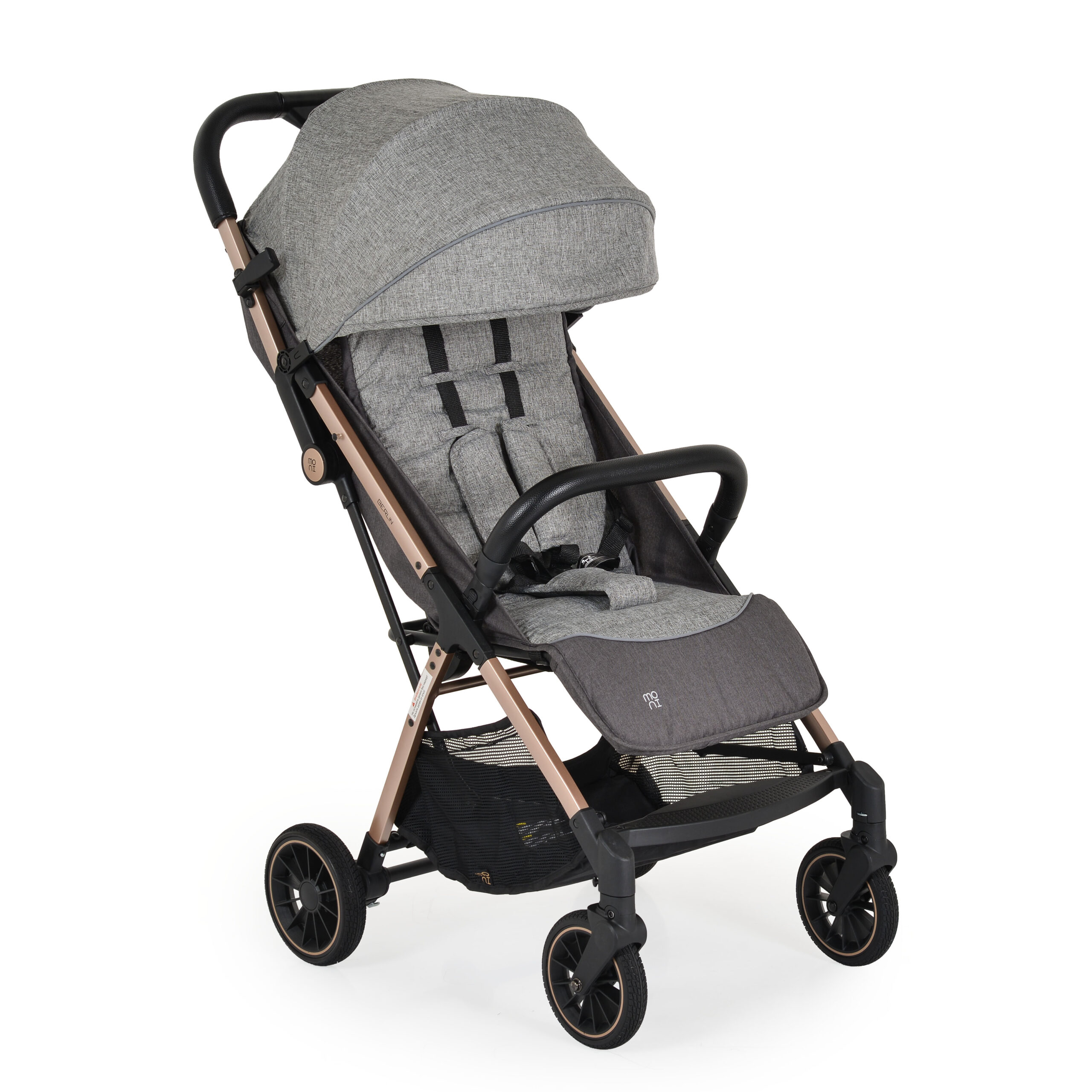 image Детска лятна количка Berlin Premium сив - Image 1