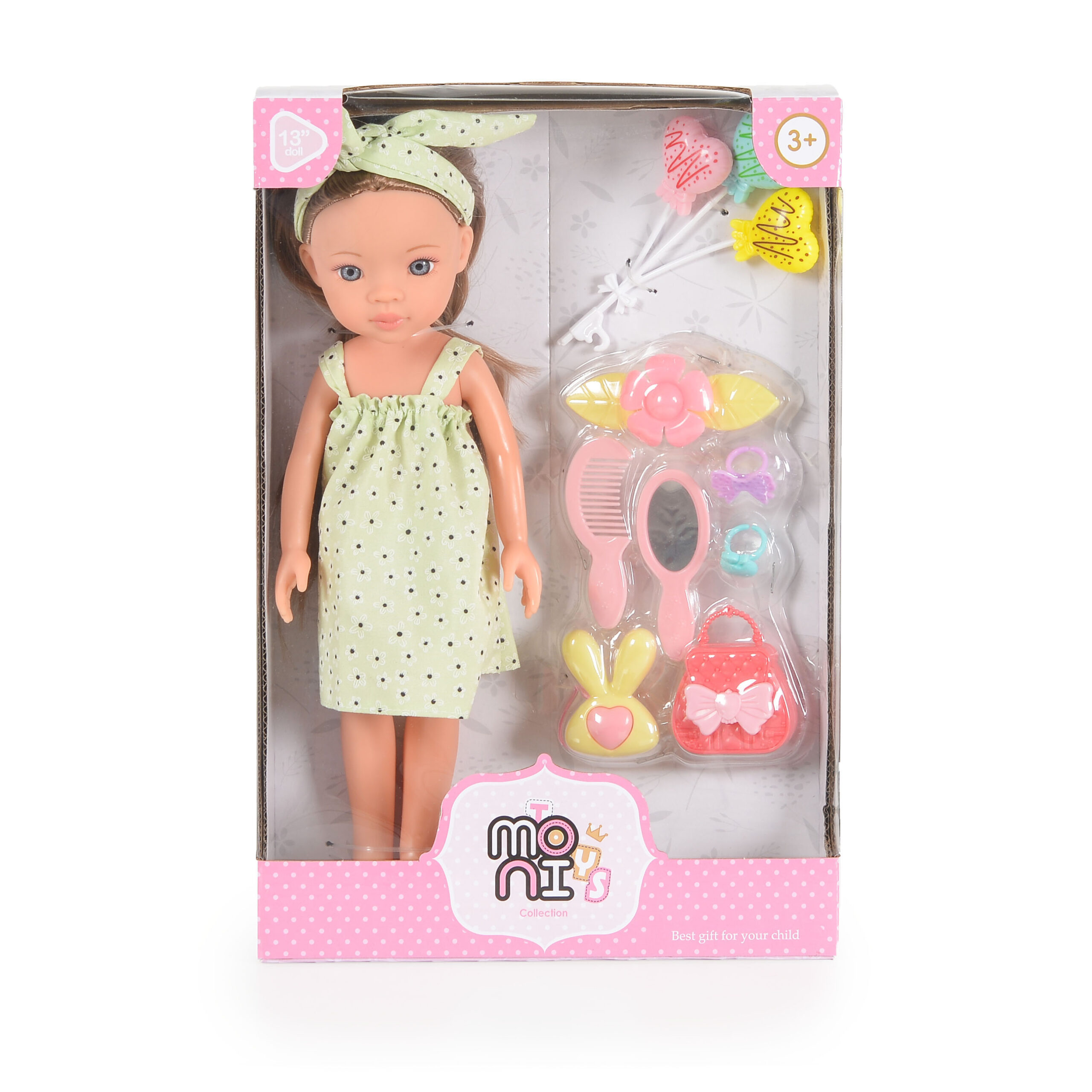 image Кукла 33 cm Pretty Doll Set с аксесоари LS1303-5 - Image 1