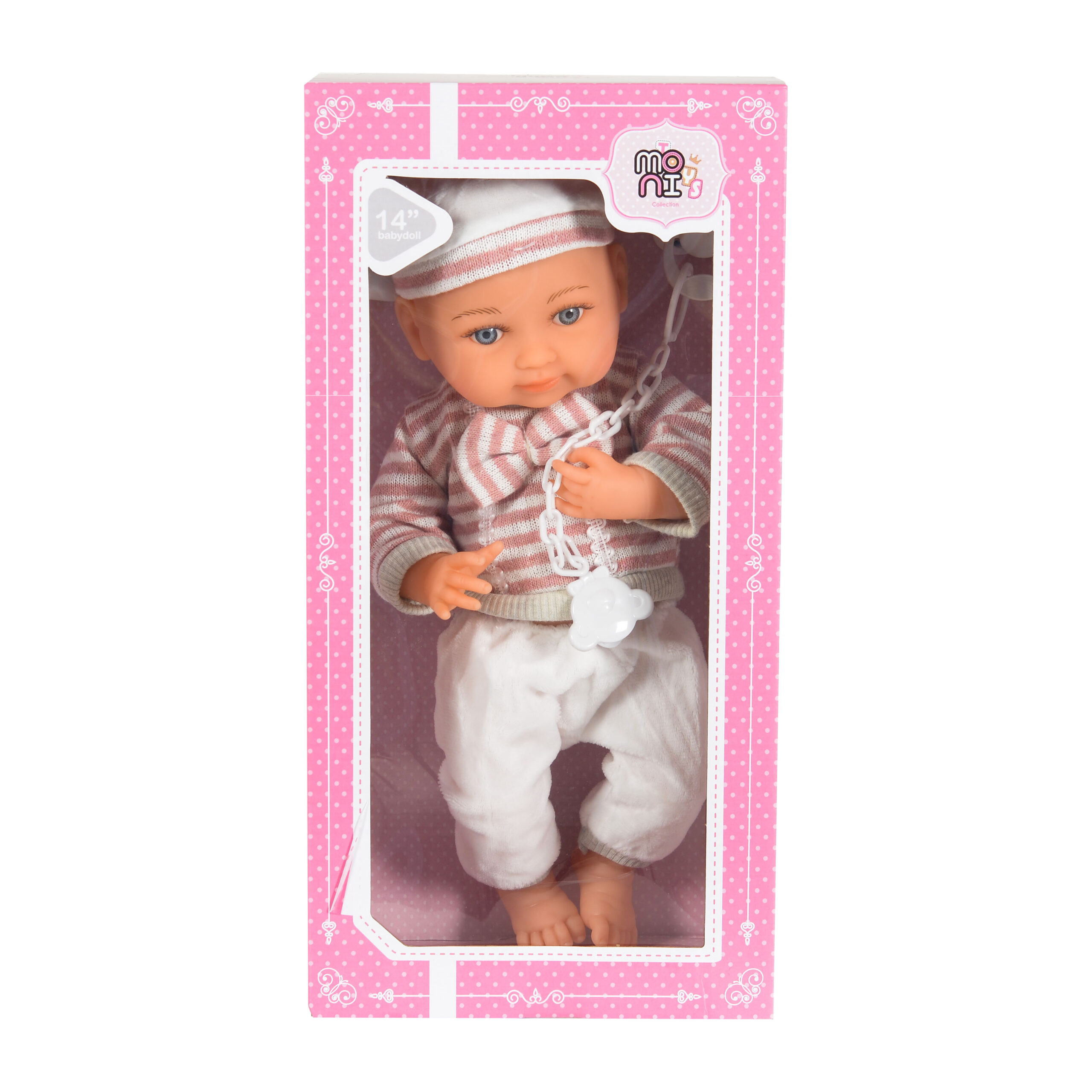 image Кукла 36cm с биберон и шише 6213 - Image 1