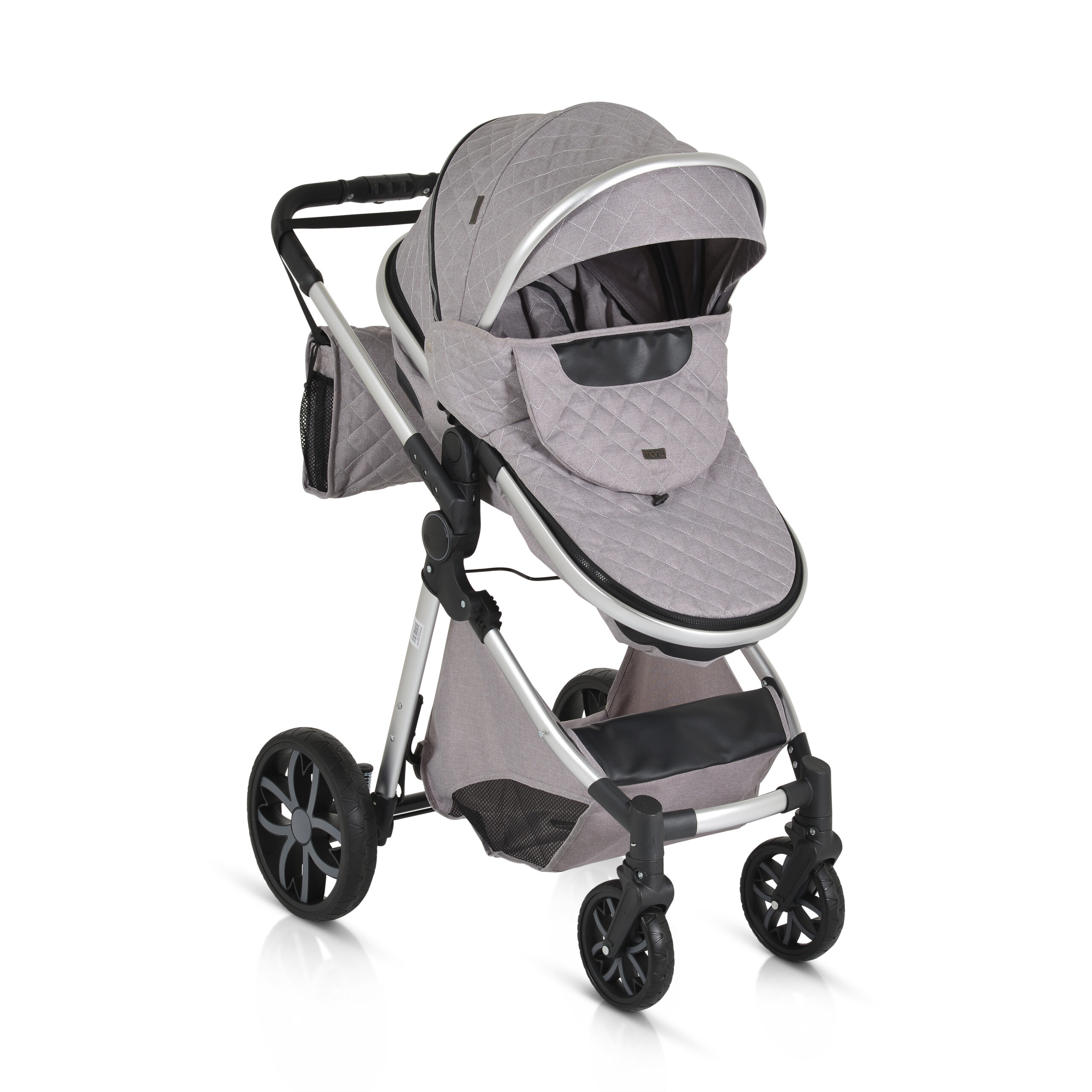 Комбинирана детска количка Alma светлосив