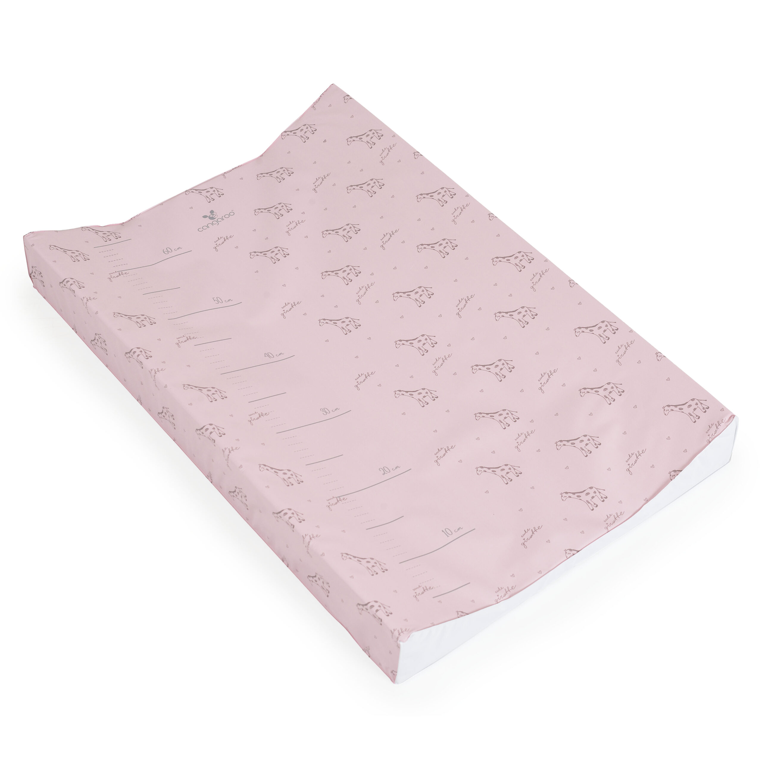 Мека подложка за повиване 44х67 Pink Giraffe