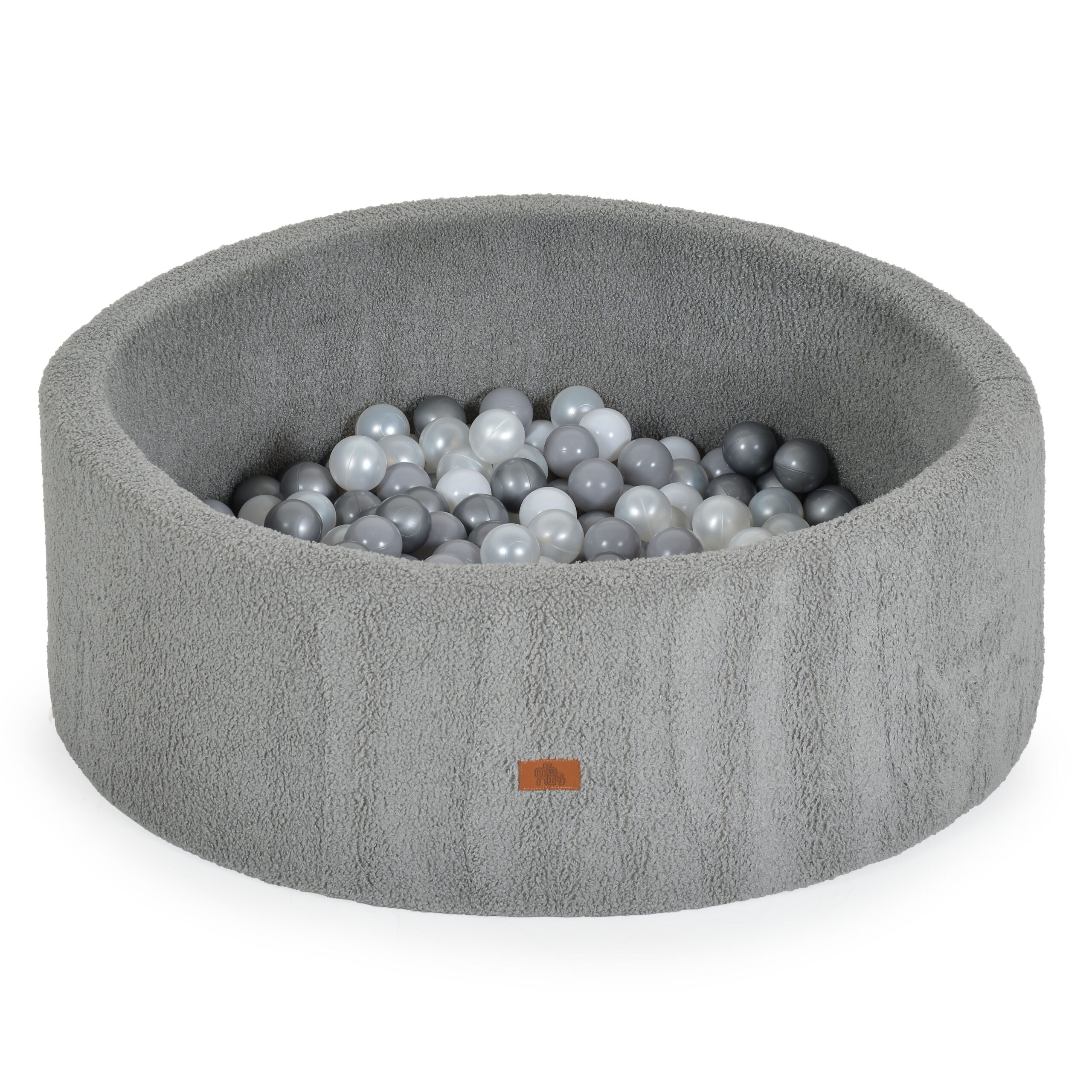image Мек басейн Boucle с 200 топки сив - Image 1