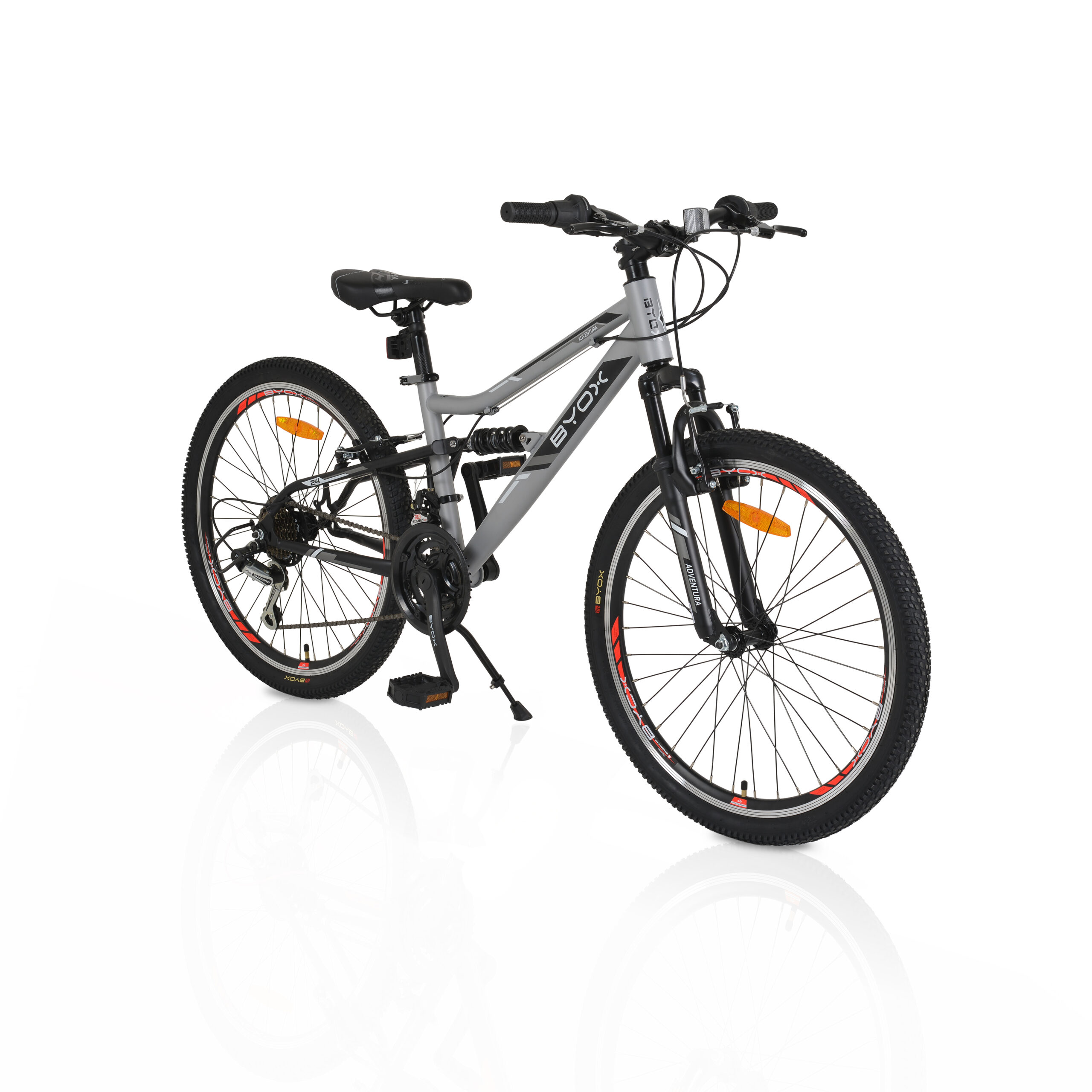 image Велосипед със скорости 24" Adventura grey - Image 1