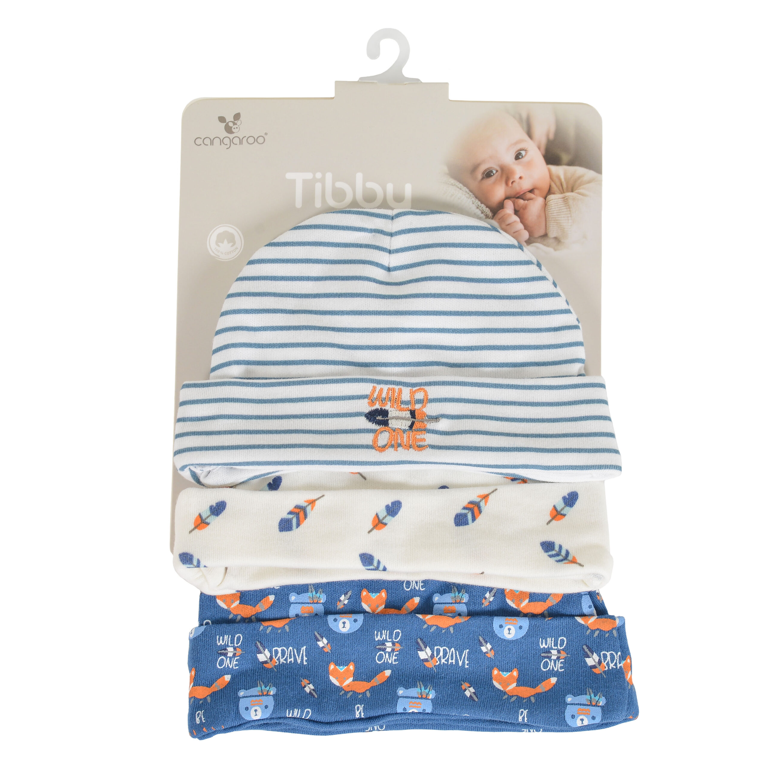 image Шапки за новородено Tibby син - Image 1