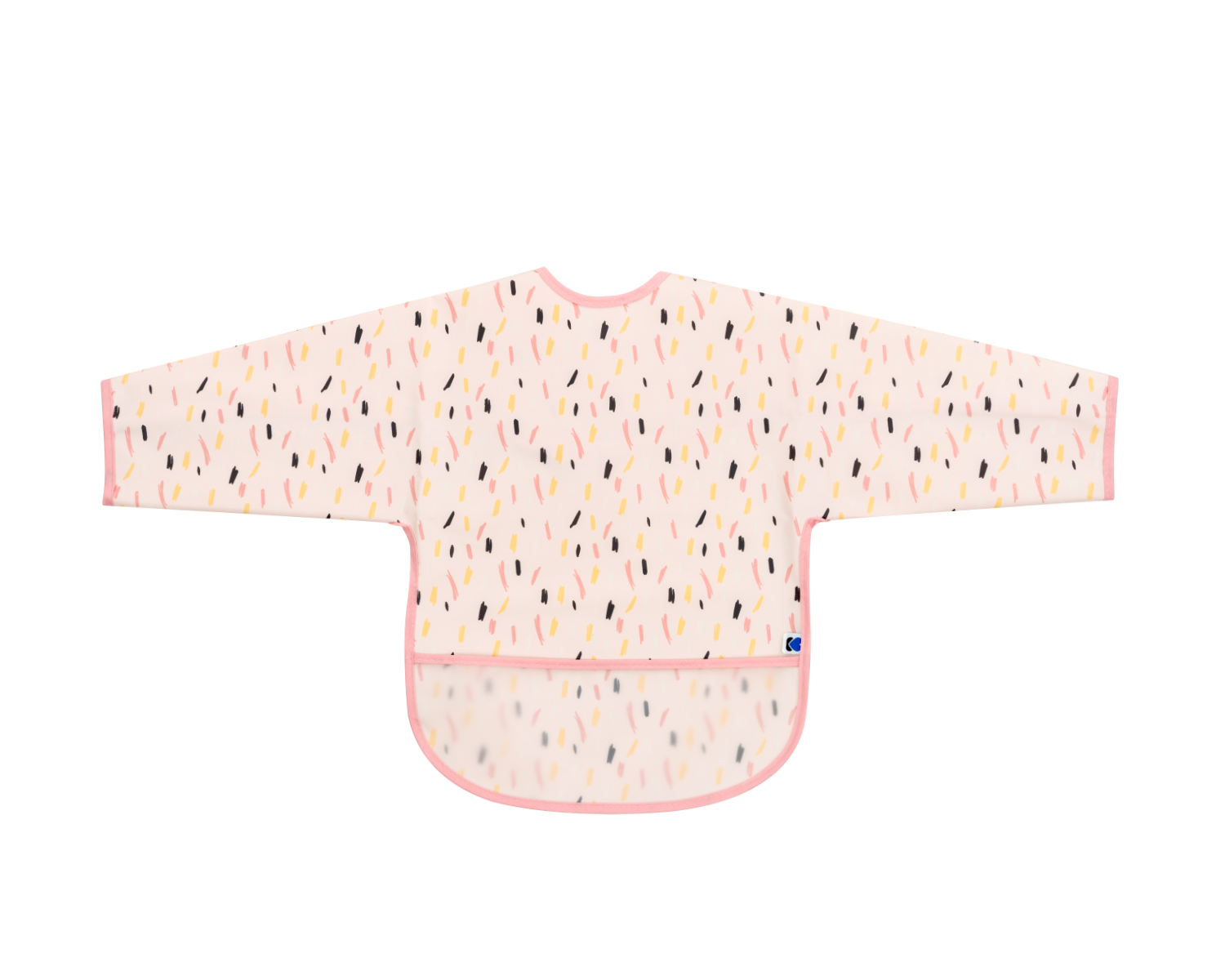 longsleeve_evabib_artypink_pattern_31303030058_2_web Непромокаем лигавник с ръкави и джоб Arty Pink Pattern - Image 1