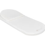 Матрак+възглавница за кош за новородено 80/35 cm Airknit White