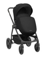 Комбинирана количка 3в1 с кош за новородено Modena Black - Image 2