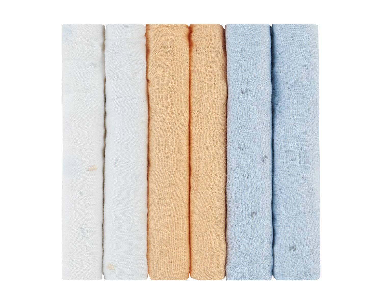 muslin_cloth_set_6pcs_28x30cm_-_square_structure_-_stripy_friends_2_31103010097_1500x1200 Комплект 6 бр муселинови кърпички 30х30 см Stripy Friends - Image 1