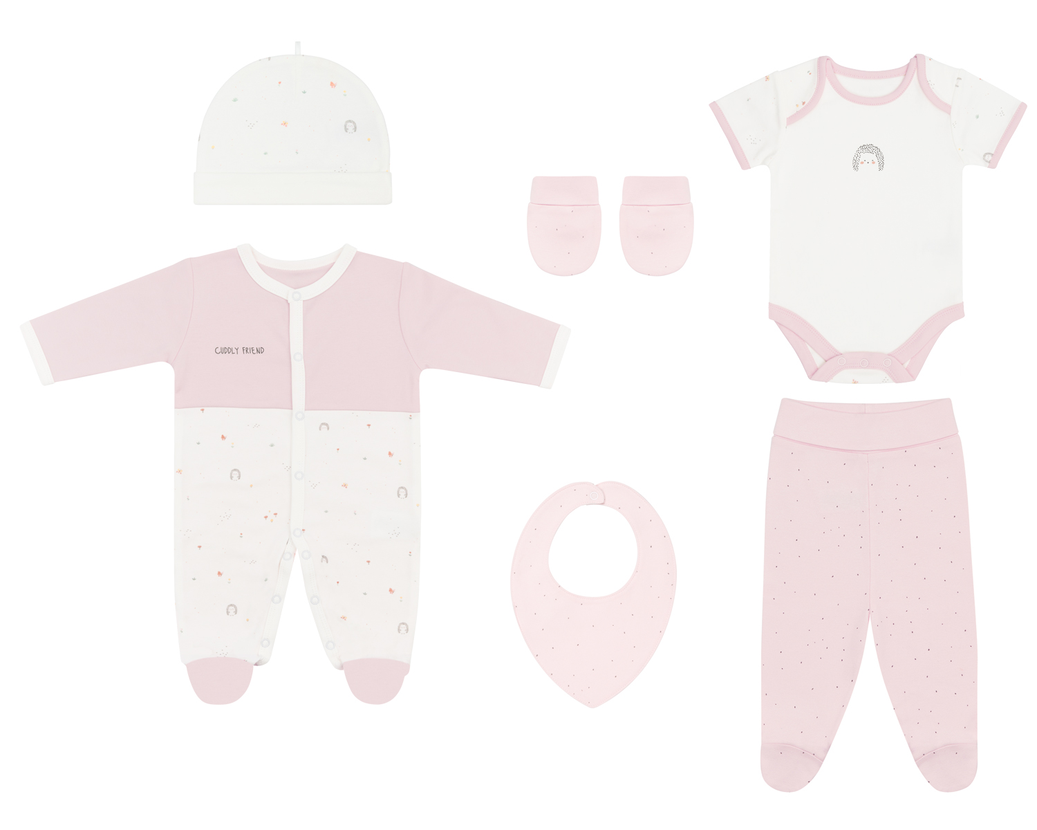 newbon_romper_set_6_pcs_hedge-hugs_9_31110300003__ Комплект за изписване 6 части Hedge-hugs - Image 1
