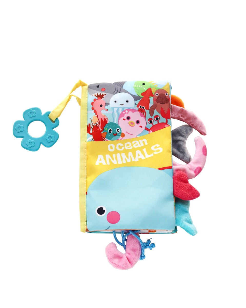 oceananimals-2-31201010266-web-1 Образователна текстилна книжка с чесалка Ocean animals - Снимка
