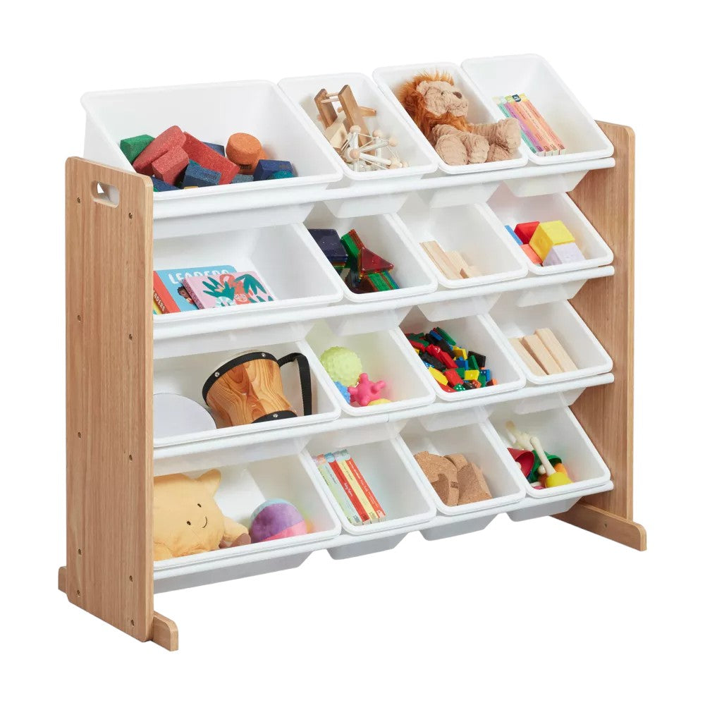 organayzer-za-detski-igrachki-ginger-home-darvo-i-byalo-jwtr-3278 Органайзер за Детски Играчки GINGER HOME дърво и бяло JWTR-3278 - Image 1