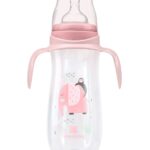 Шише PP 400мл Jingle Jungle Pink