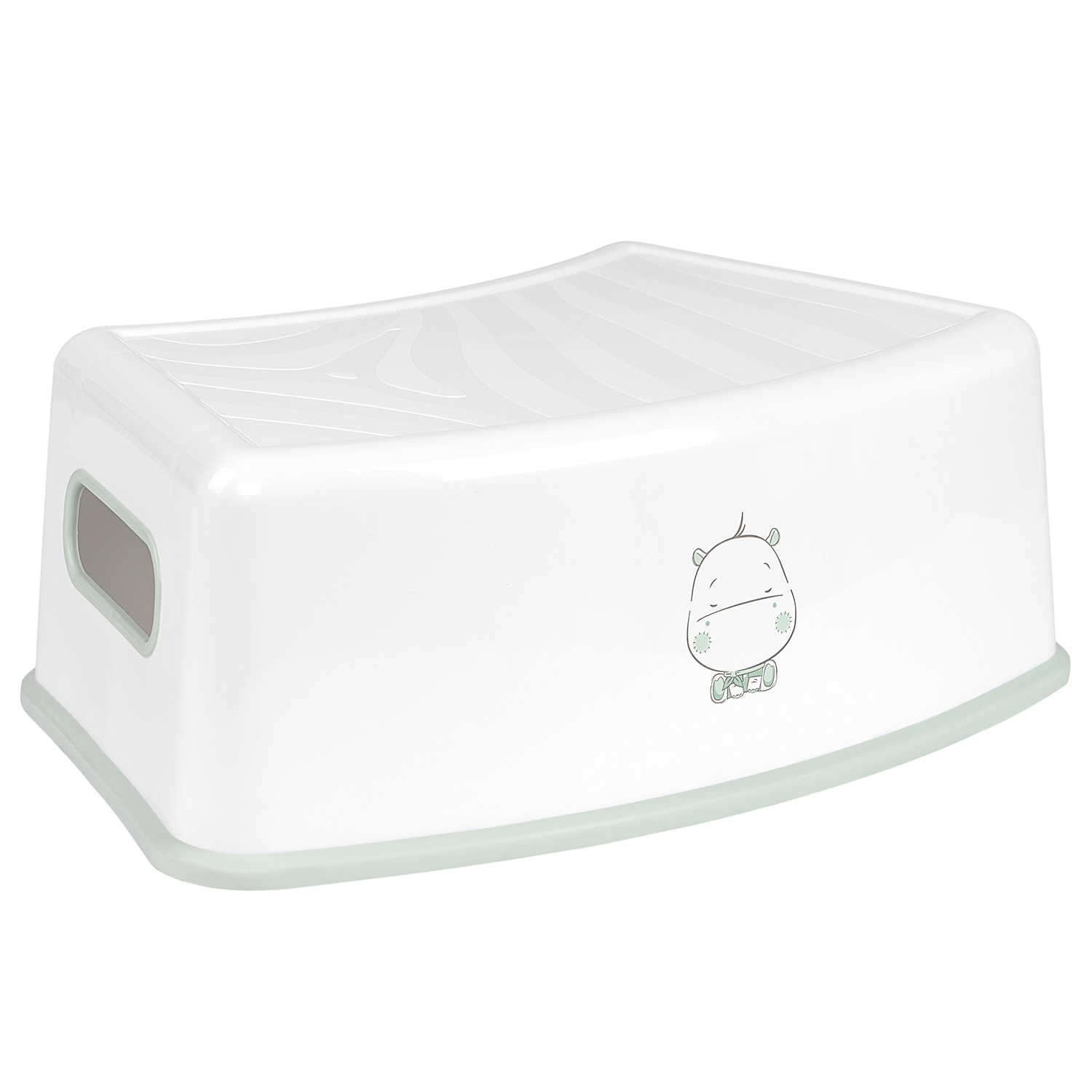step_stool_hippo_mint_3_4_b2b Степенка Hippo Mint - Image 1