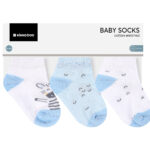 Бебешки летни чорапи Stripy Friends 0-6м