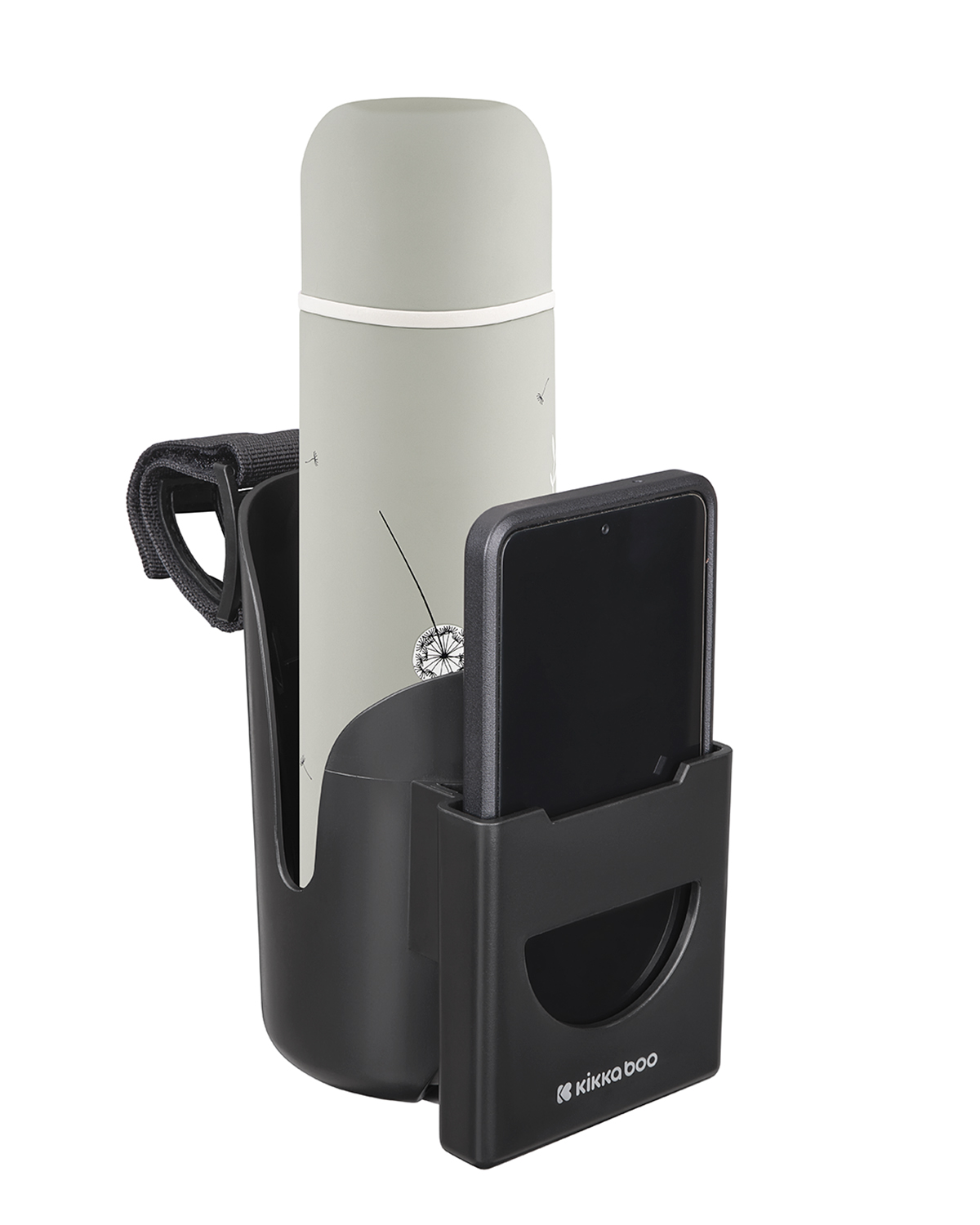 stroller_cup_holder_with_phone_pocket_1_31001090006__ Поставка за чаша/бутилка с държач за телефон - Image 1
