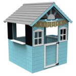Детска дървена къща за игра GINGER HOME с кухня – 110×103×137 см - Image 2