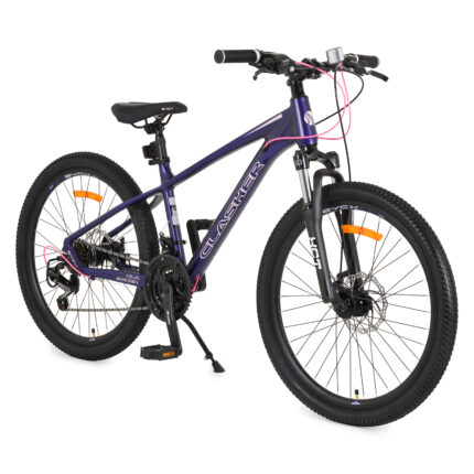 Велосипед със скорости alloy 24″ Clasher Purple