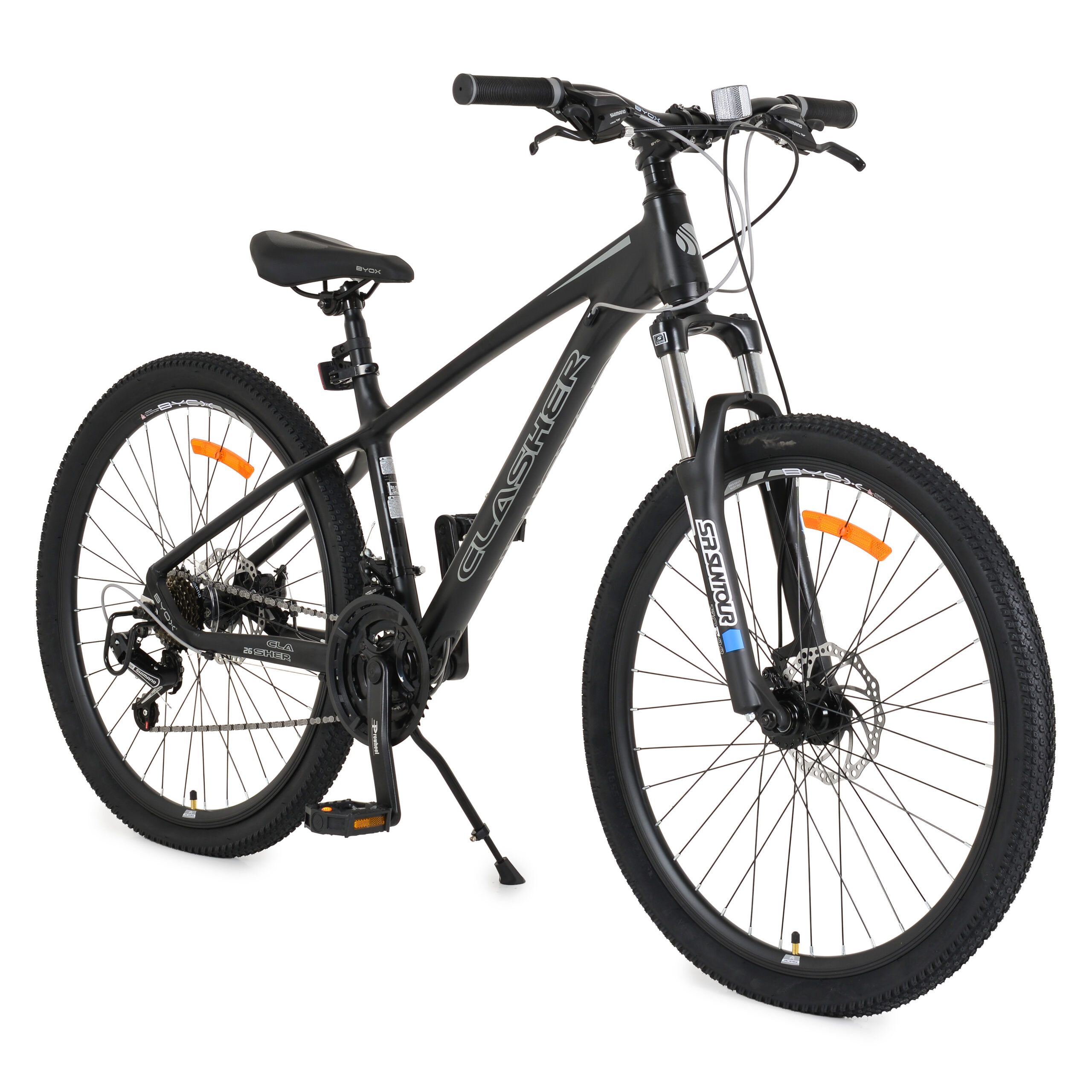 Велосипед със скорости alloy 26″ Clasher Anthracite Велосипед със скорости alloy 26″ Clasher Anthracite