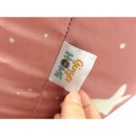 Детски Пуф Кресло GINGER HOME Little Stars, 100% Памук, Розов Барбарон Със Звезди, 55x44x55 см - Снимка 10