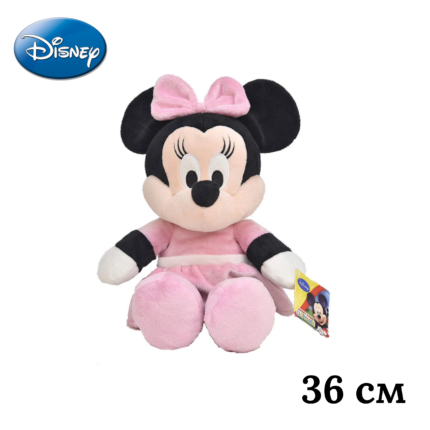 Плюшена играчка Мини Маус, 36 см - Снимка 1