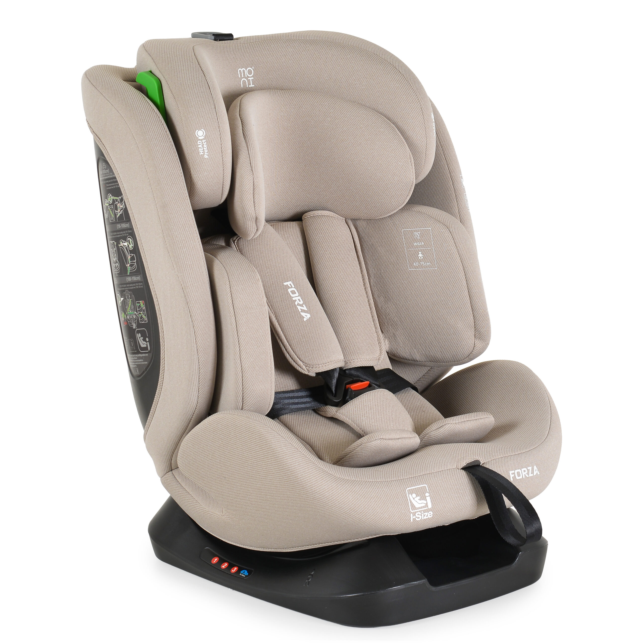 Стол за кола Forza 40-150см Beige Стол за кола Forza 40-150см Beige