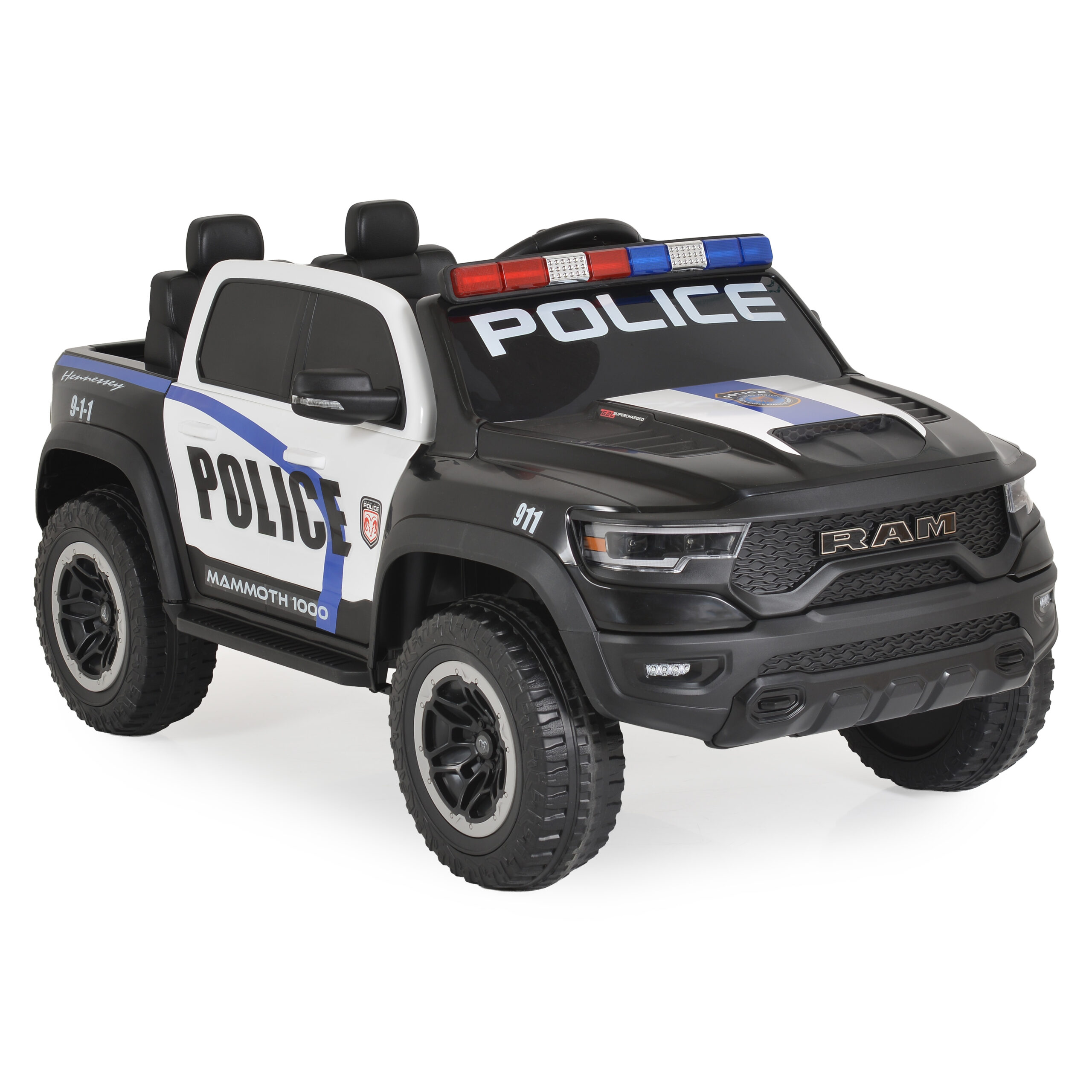 Акумулаторен джип Ram Mammoth 1000 черен Акумулаторен джип Ram Mammoth 1000 черен